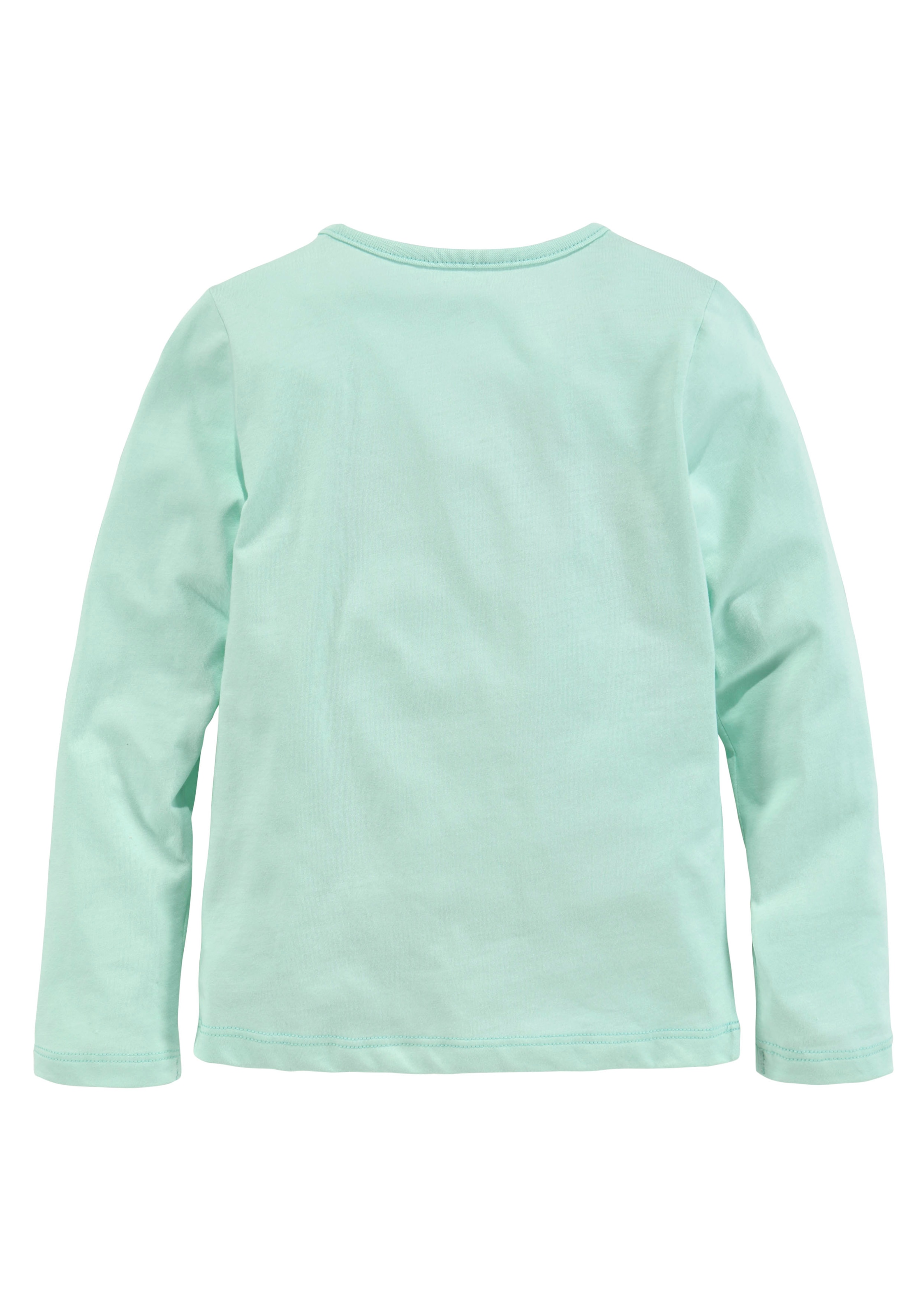 PAW PATROL Langarmshirt , Druck mit Glitzerdetails