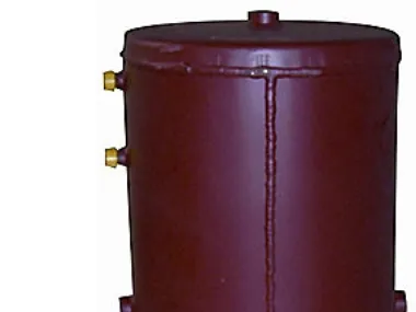 30 ltr ekspansions- - beholder med varmeslange