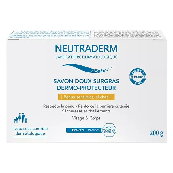 Sabonete Dermoprotetor Suave Extra Rico Neutraderm 200g