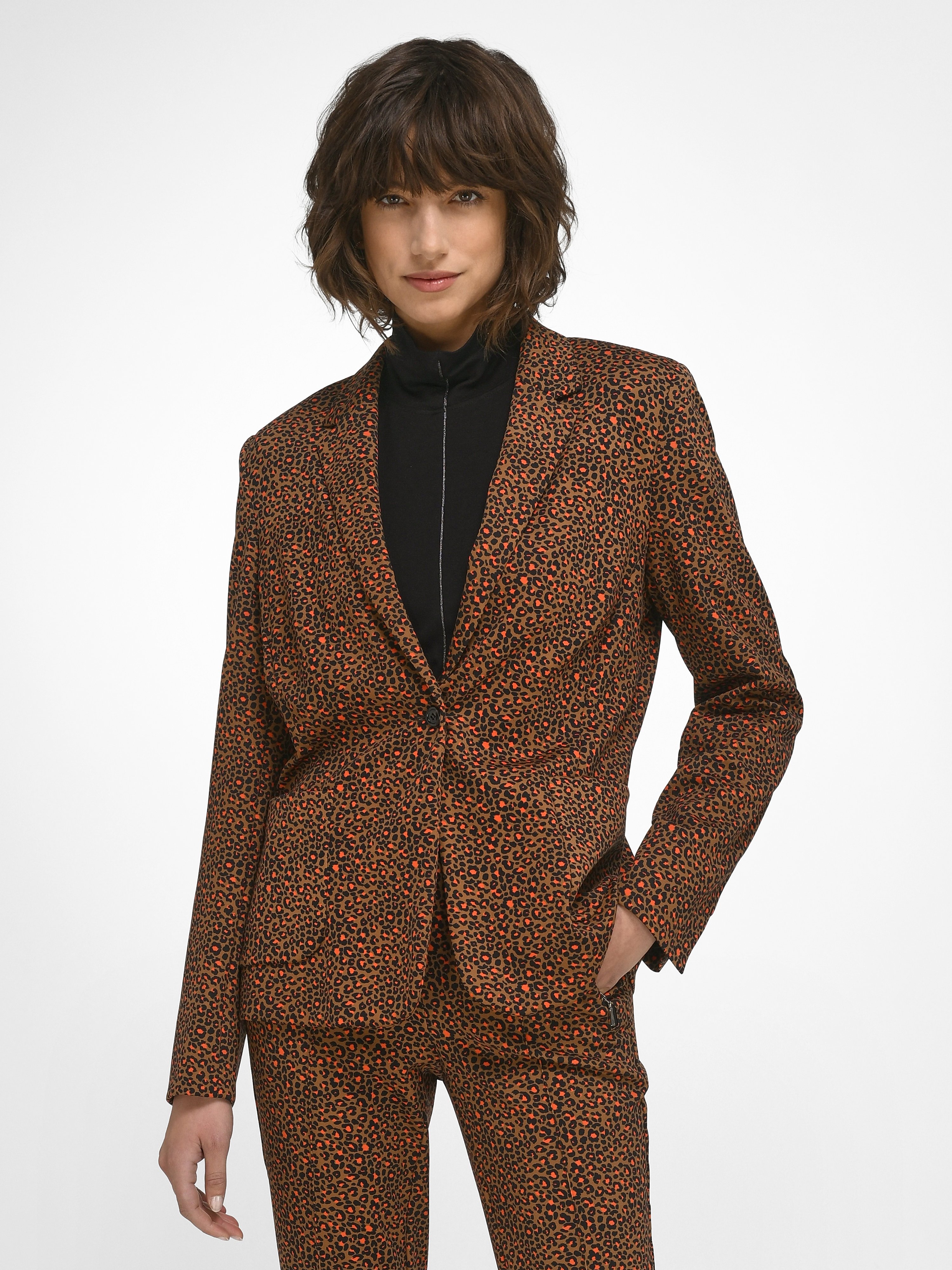 Blazer mit Reverskragen