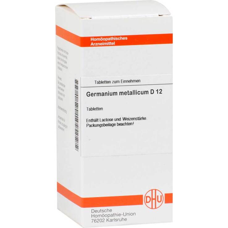DHU Germanium metallicum D 12 Tabletten, 80 St