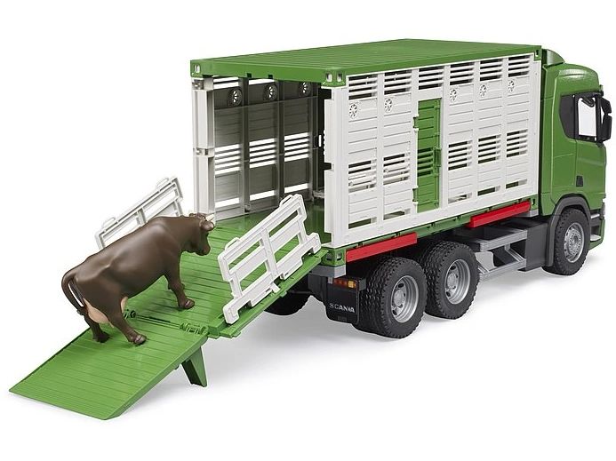 Bruder Spielwaren Scania Super LKW Tiertransport-LKW