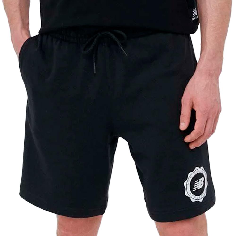 New Balance Short Noir Homme New Balance Seasonal Fleece