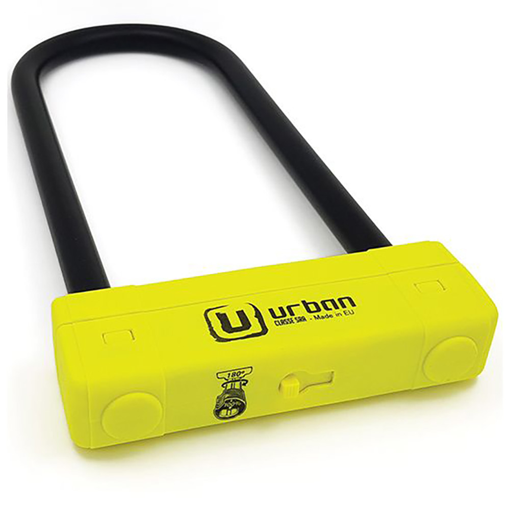Urban - Antivol U Ø18 - 120 x 310 mm UR120310 - SRA Jaune / Noir