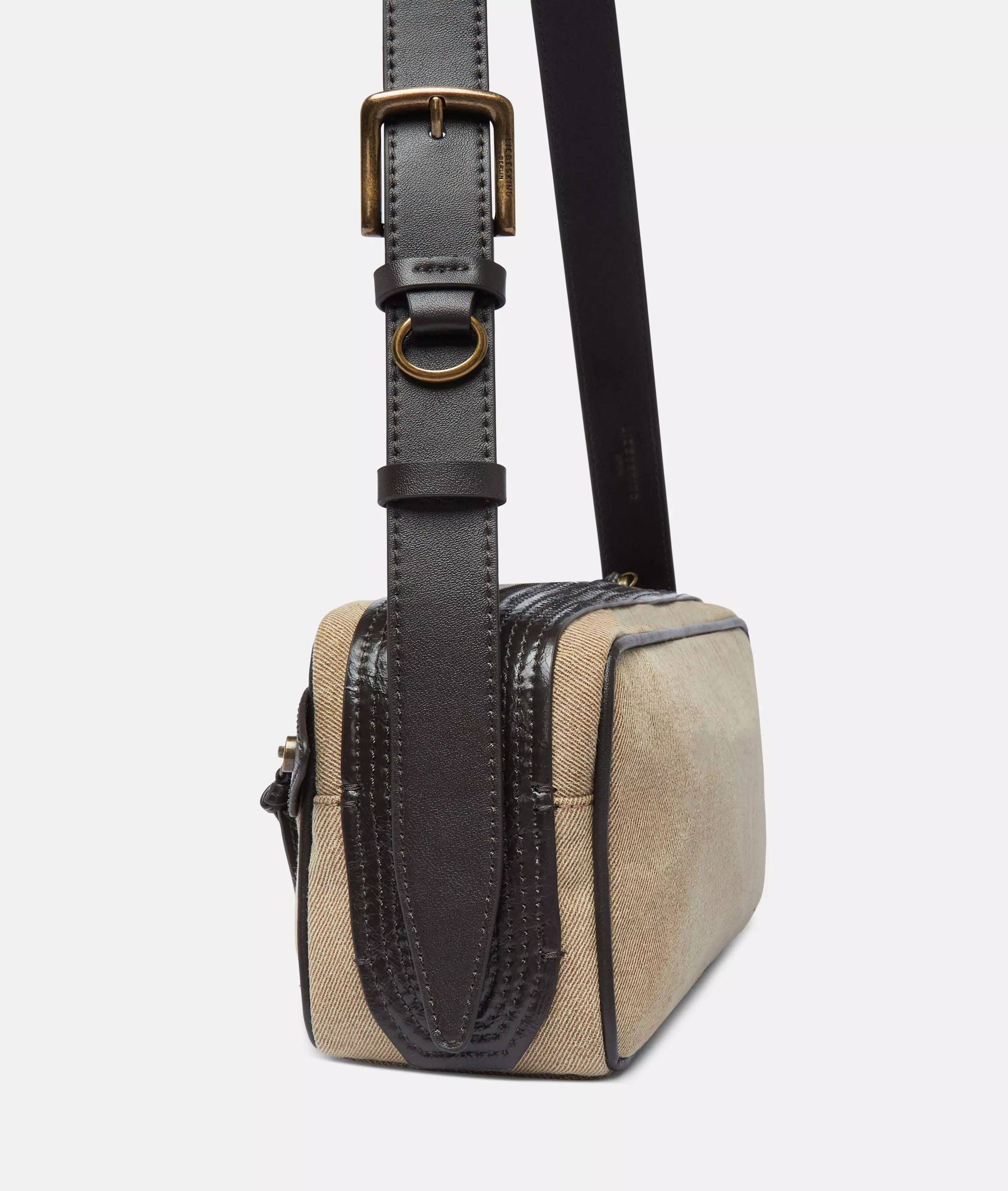 Denim Juno Satchel S Handy denim shoulder bag