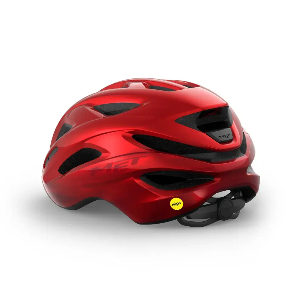 MET Idolo MIPS Race Fietshelm Rood Metallic