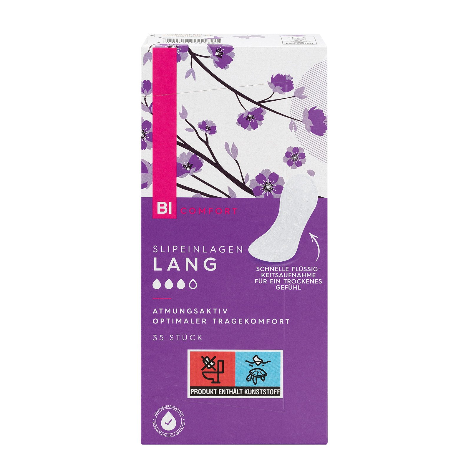 BI COMFORT Slipeinlagen Lang