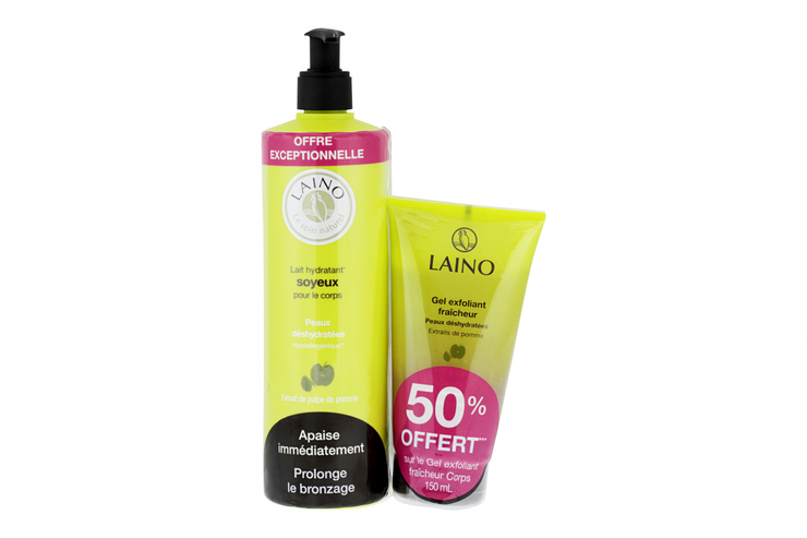 Lait hydratant 500ml +50%  gel 150ml