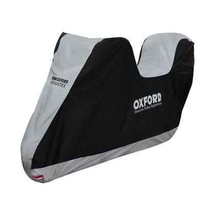 Housse moto Oxford Aquatex Top box Taille M Universel - Noir / Gris