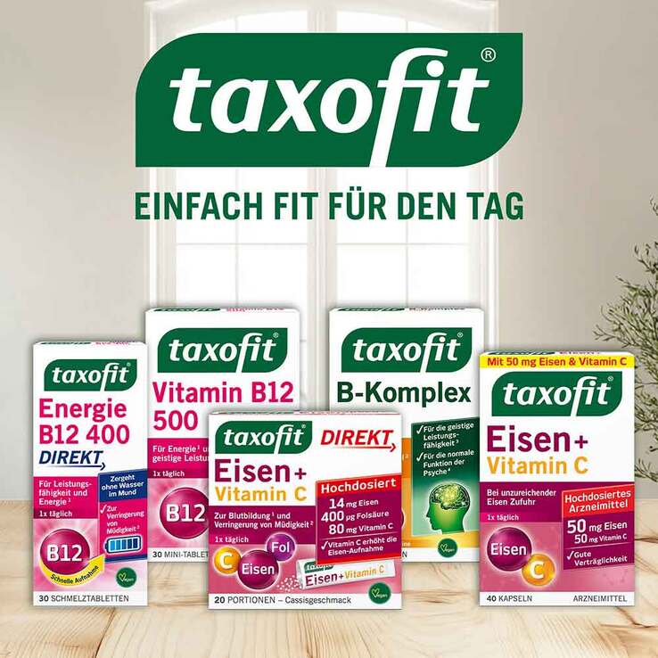 Taxofit B-Komplex Tabletten, 40 St