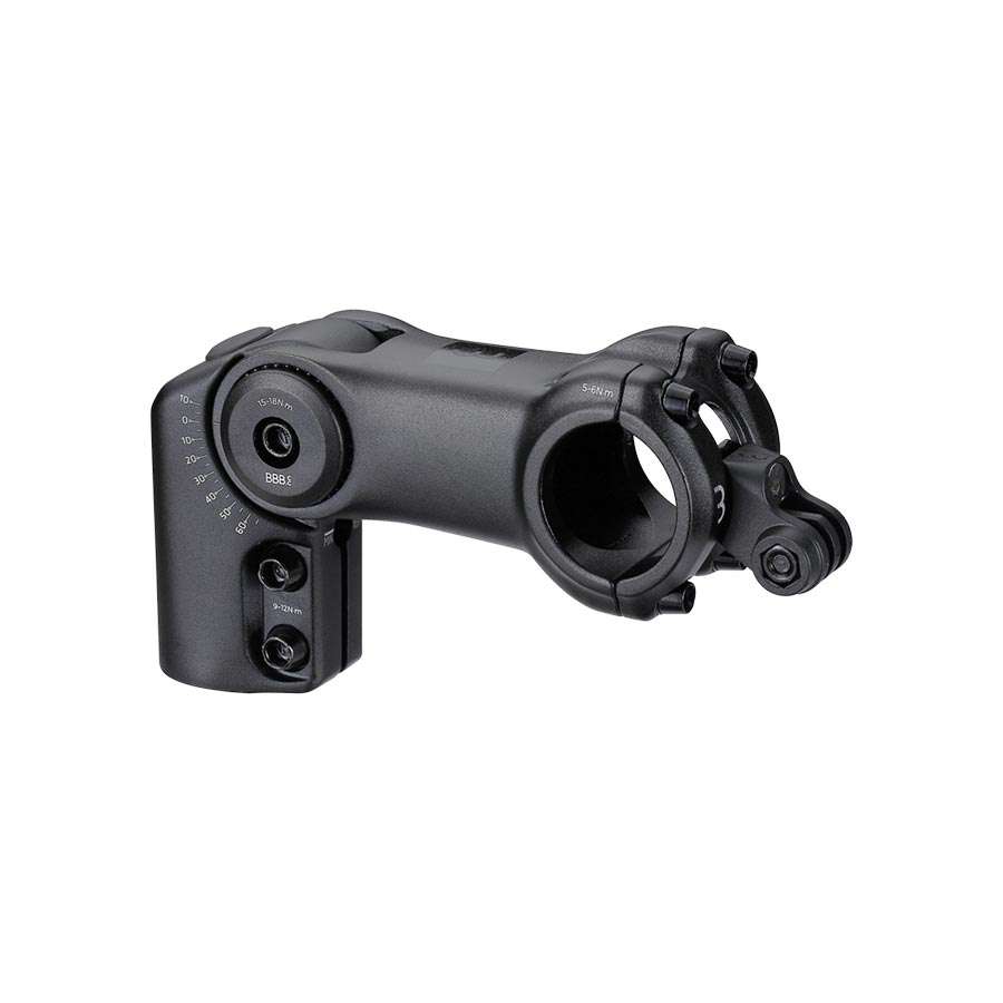 BBB Cycling BHS-35 HighFix Stuurpen Aanpasbaar Zwart 31.8mm