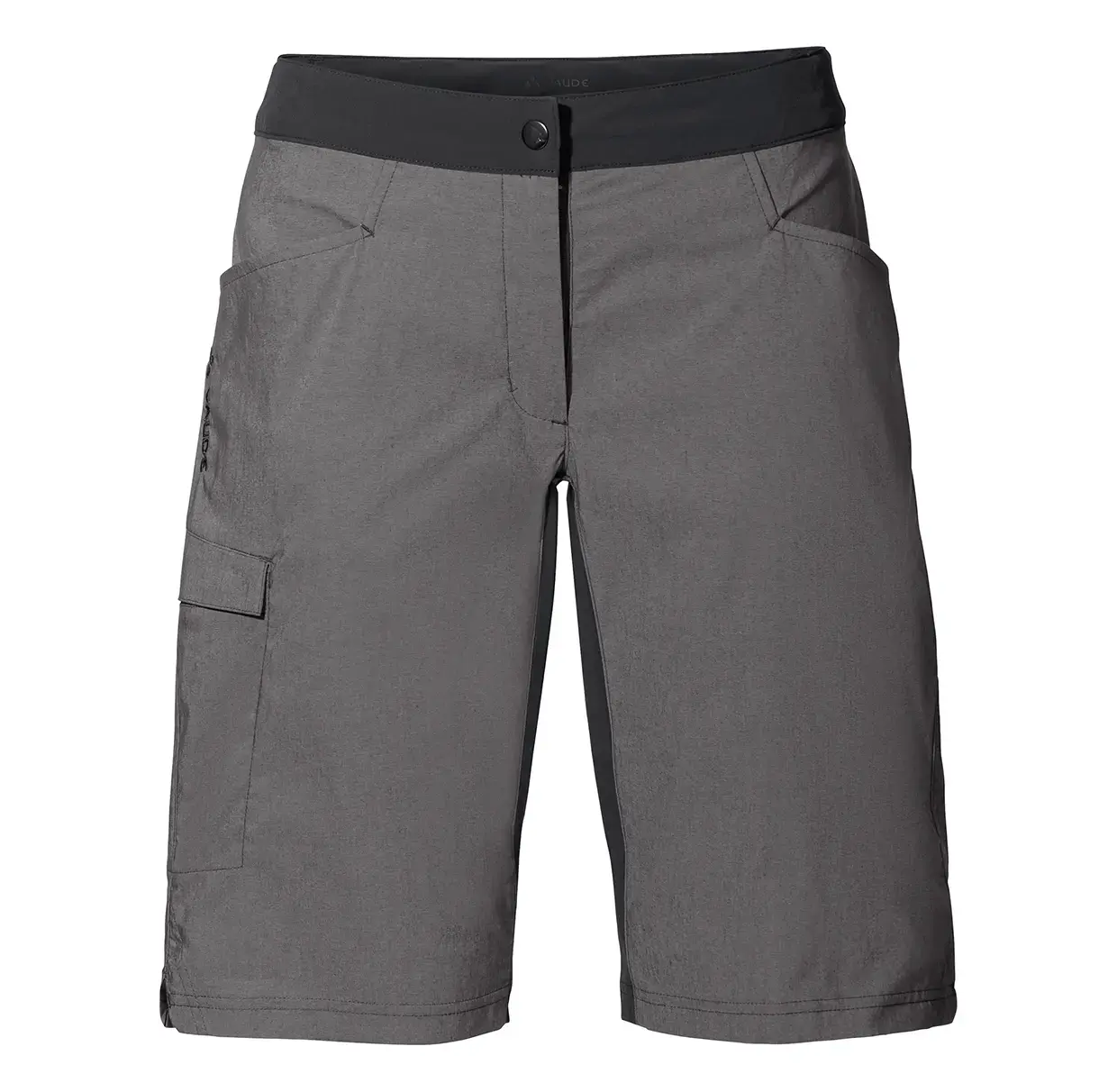 VAUDE Tremalzo II MTB Fietsbroek Kort Grijs/Zwart Dames
