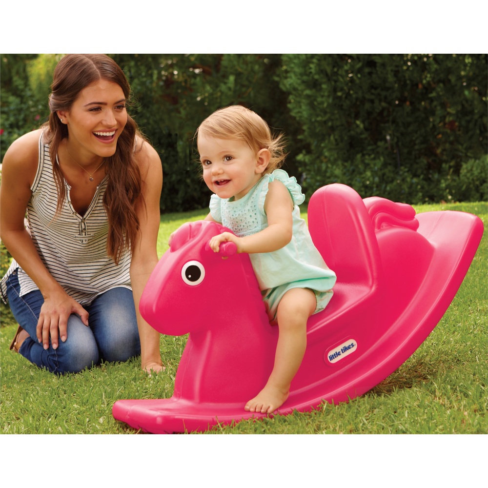 Little Tikes Schaukelpferd Magenta