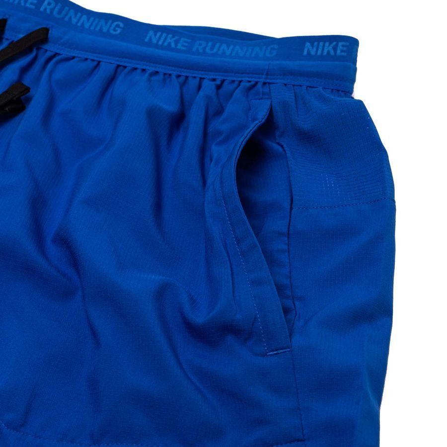 Nike Short Running Dri-FIT Stride 2 EN 1 - Bleu/Noir/Argenté
