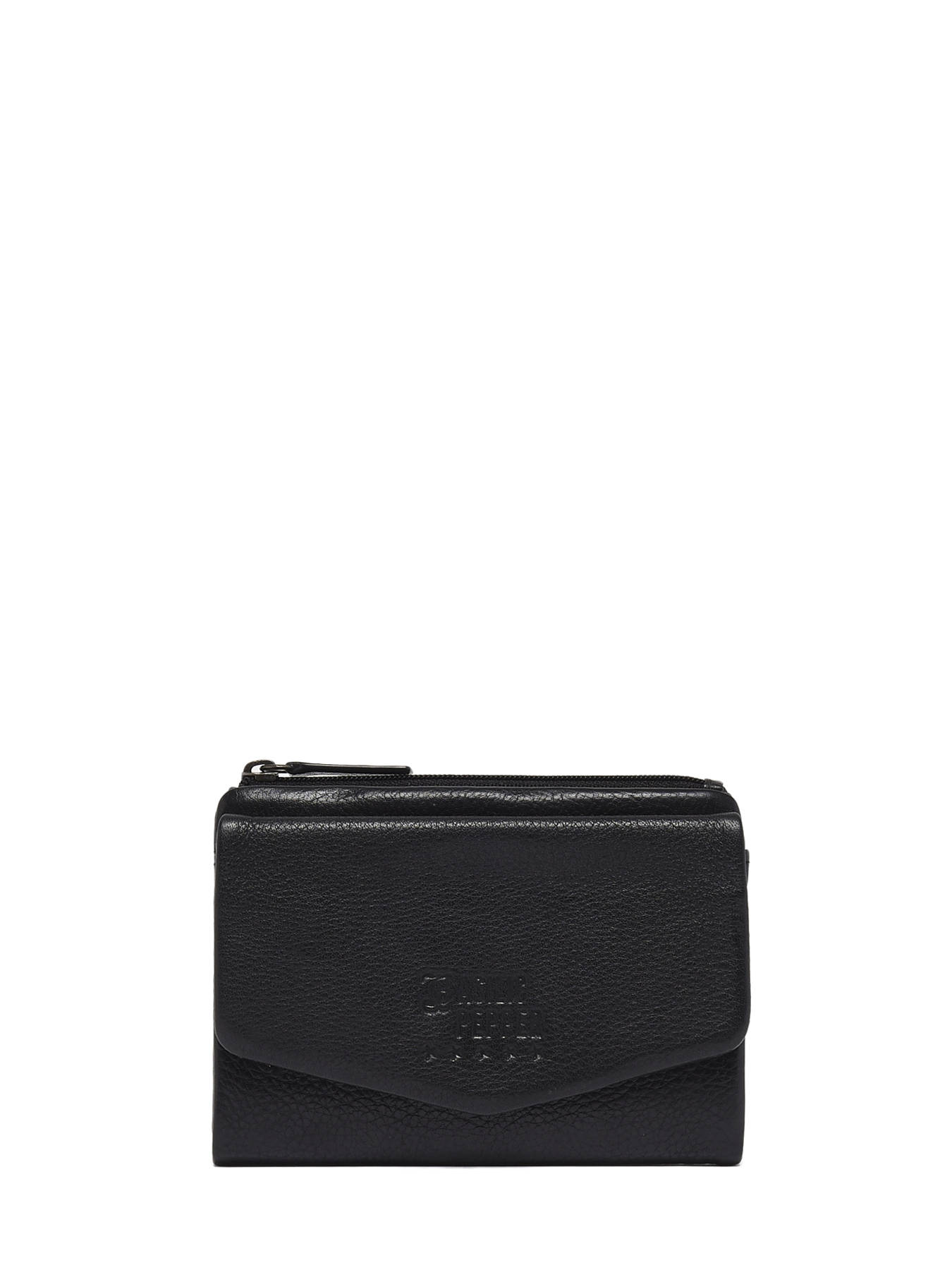 Porte-monnaie Smart cuir BASILIC PEPPER