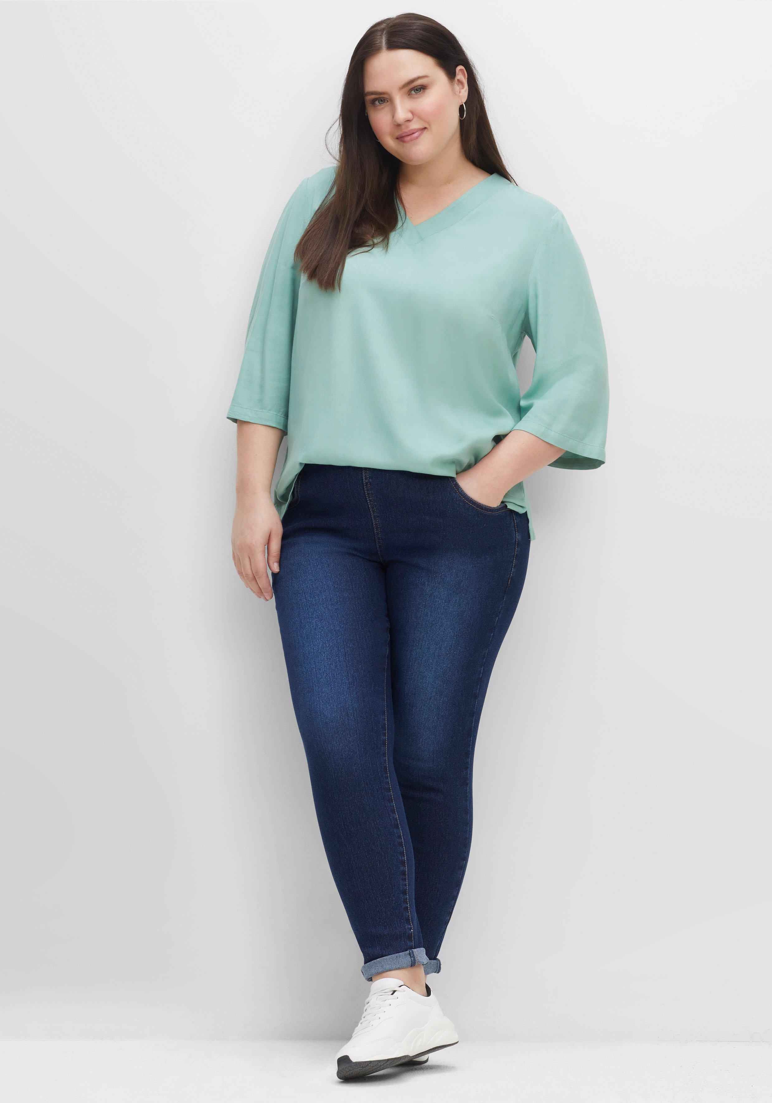 Jeggings mit breitem Gummibund