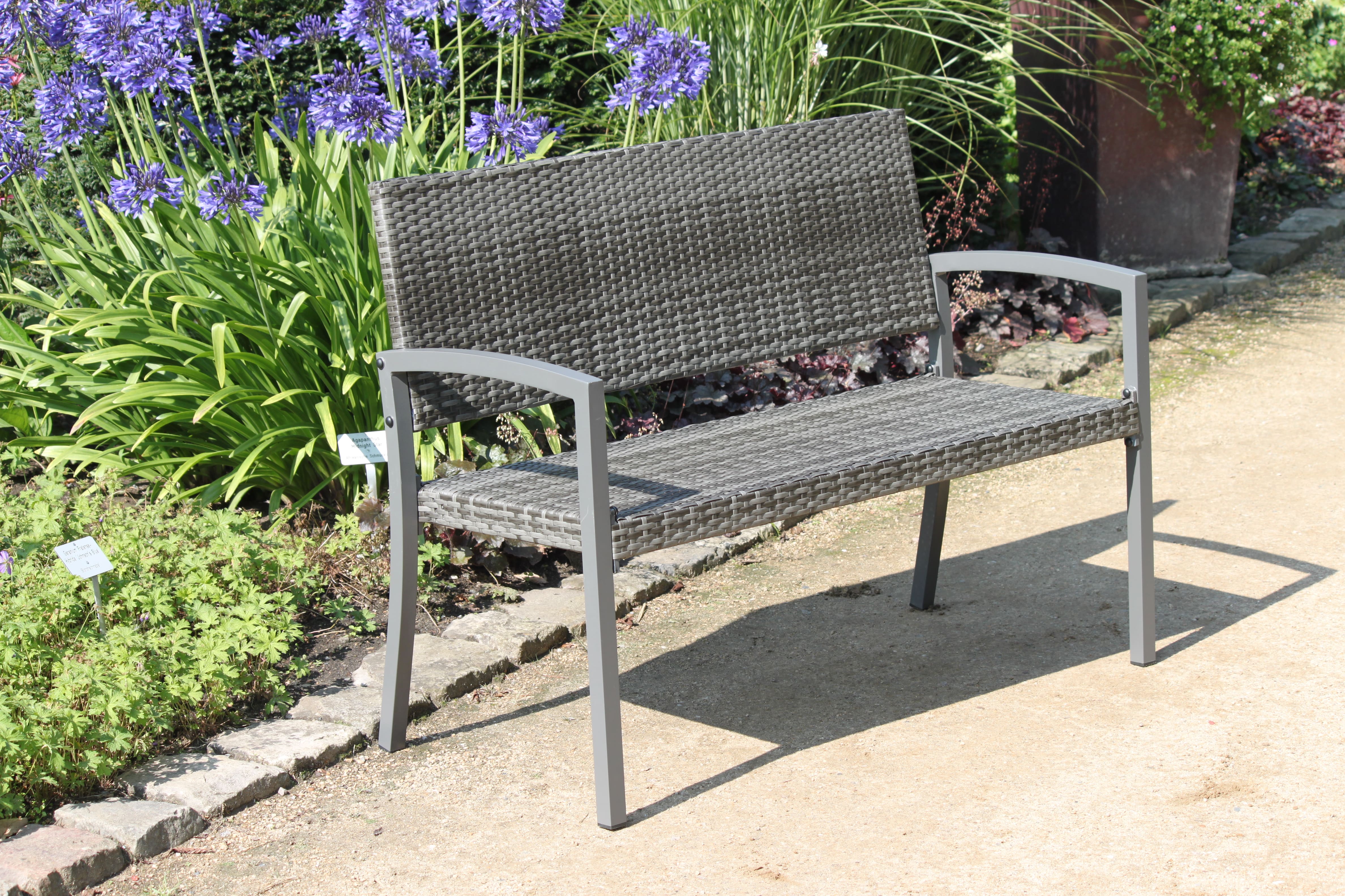 Garden Pleasure Gartenbank San Remo grau