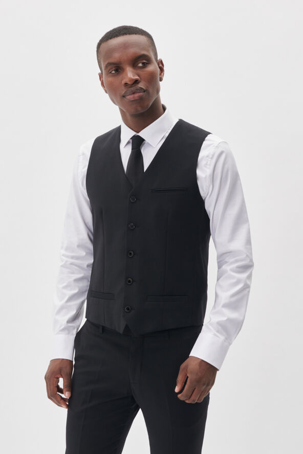 Matinique Breck Stretch Vest Sort