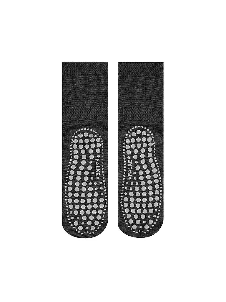 FALKE Socken HOMEPADS 16500 anthracite mel. grau