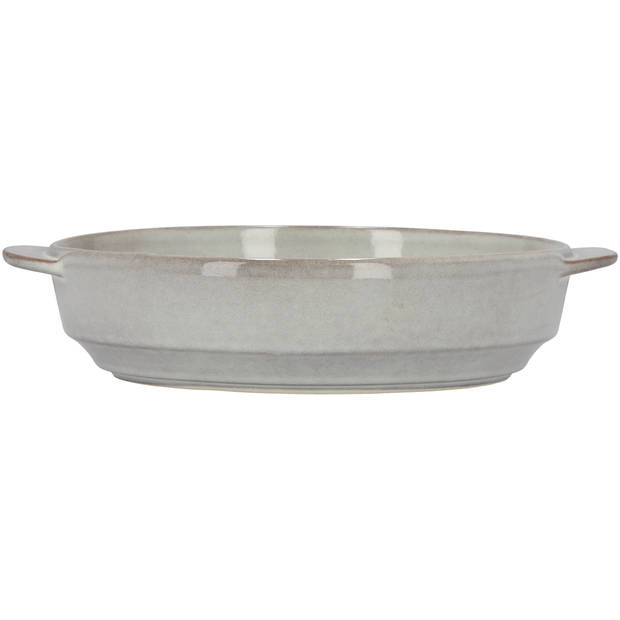 Blokker Ovenschaal Saba - Ø 24,5x7 cm - Grijs