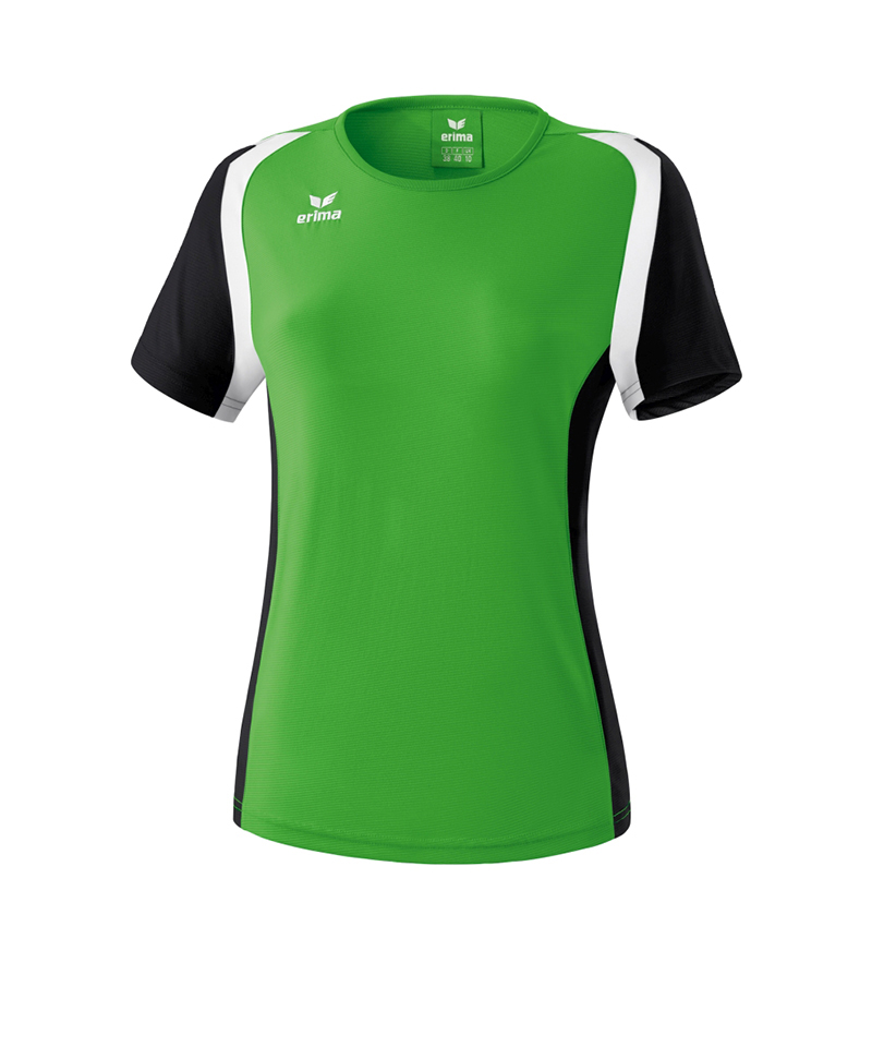 Erima Razor 2.0 T-Shirt Damen Grün Schwarz Weiss