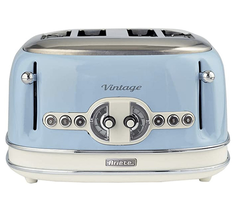 Grille Pain - Vintage 156 4 slices Bleu- 00C015604AR0 - ARIETE