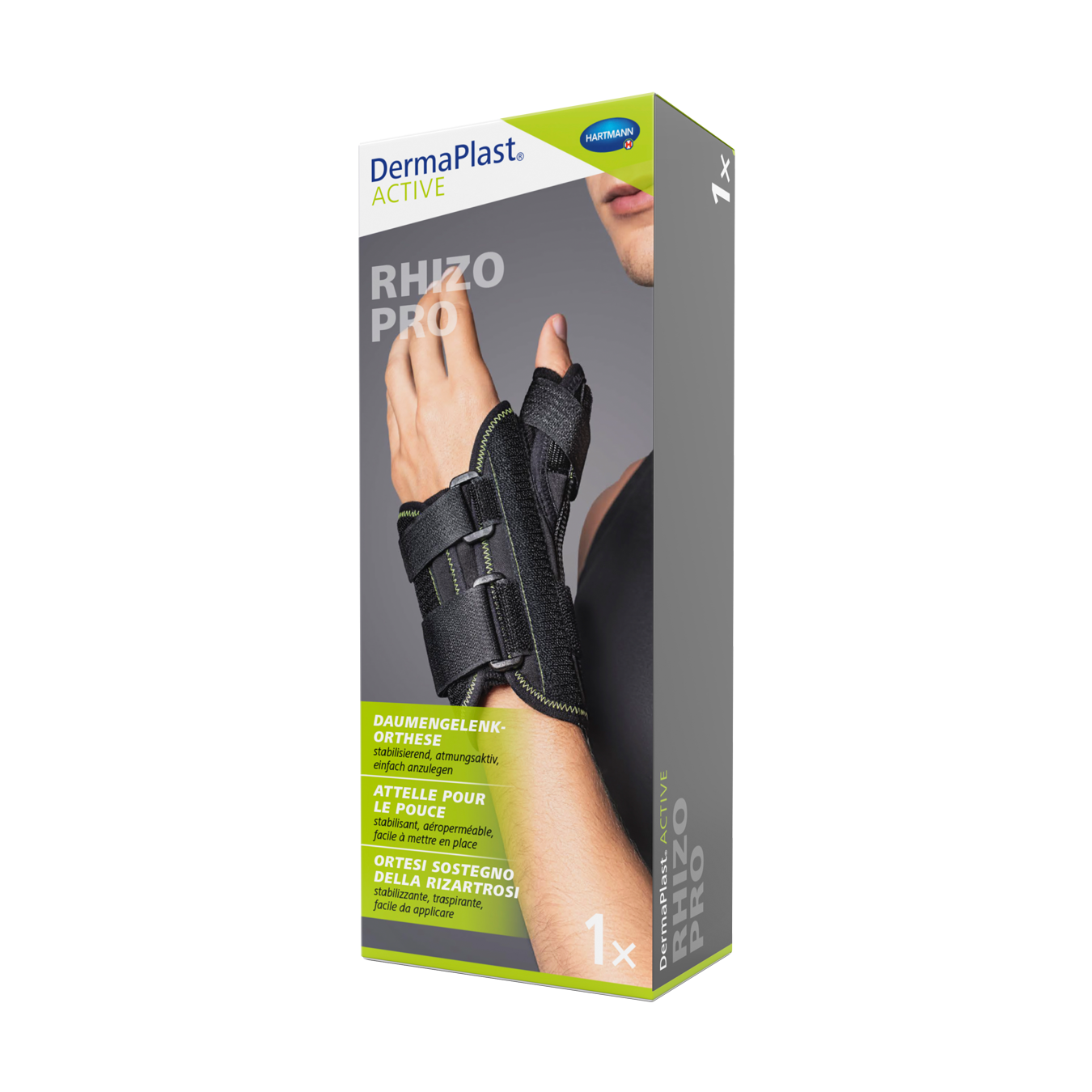 DERMAPLAST Active Rhizo Pro 1 left 1 Stk
