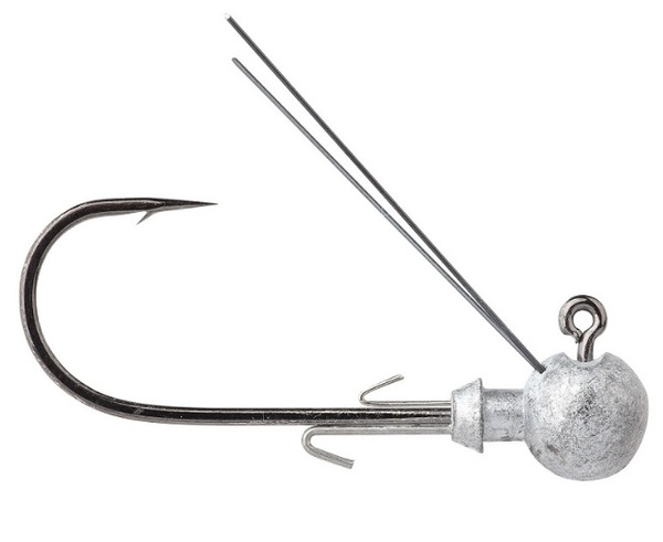 Tête Plombée Gamakatsu Round 26 Weedless 2/0 (3 Pièces)