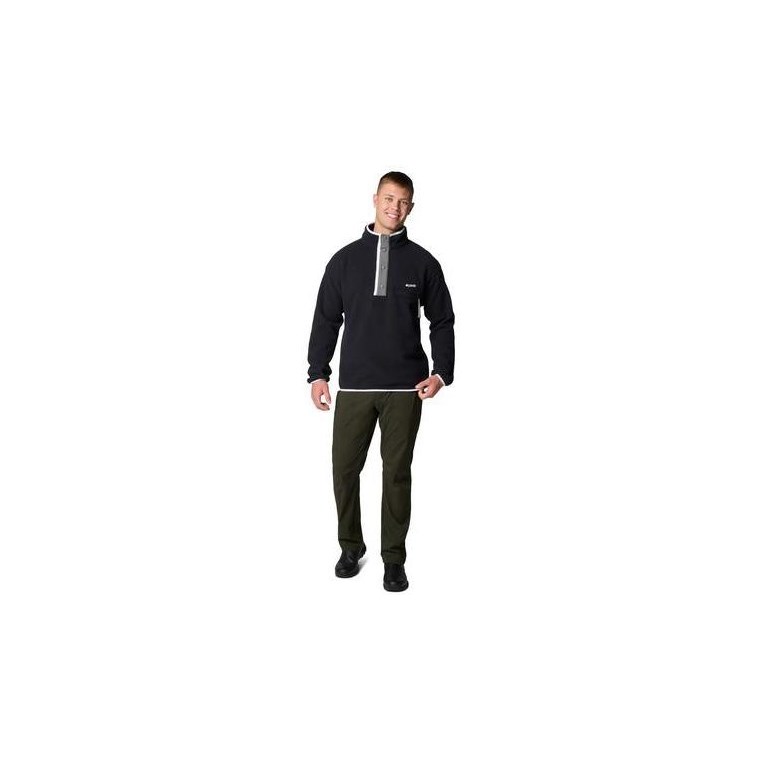 Columbia M Helvetia II Half Snap Fleece Black