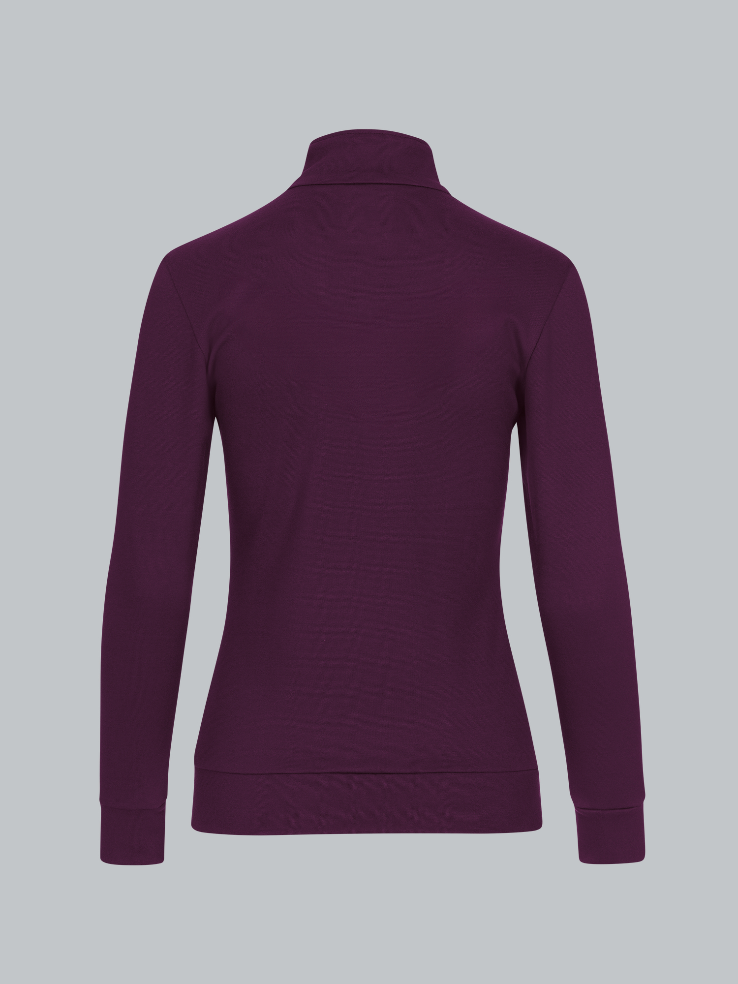 Jacke veredelt mit Kristallsteinen Aubergine