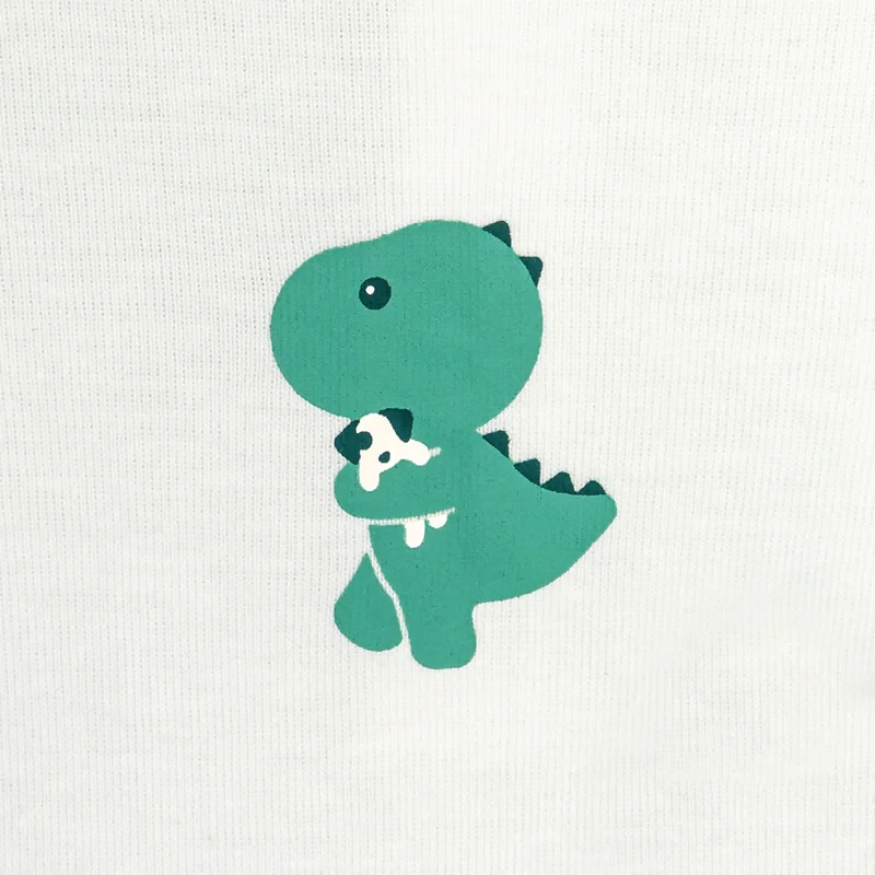 Body petit col dinosaures (lot de 3) Gris ou noir