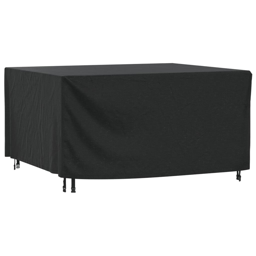 Housse de salon de jardin noir 180x140x90 cm imperméable 420d