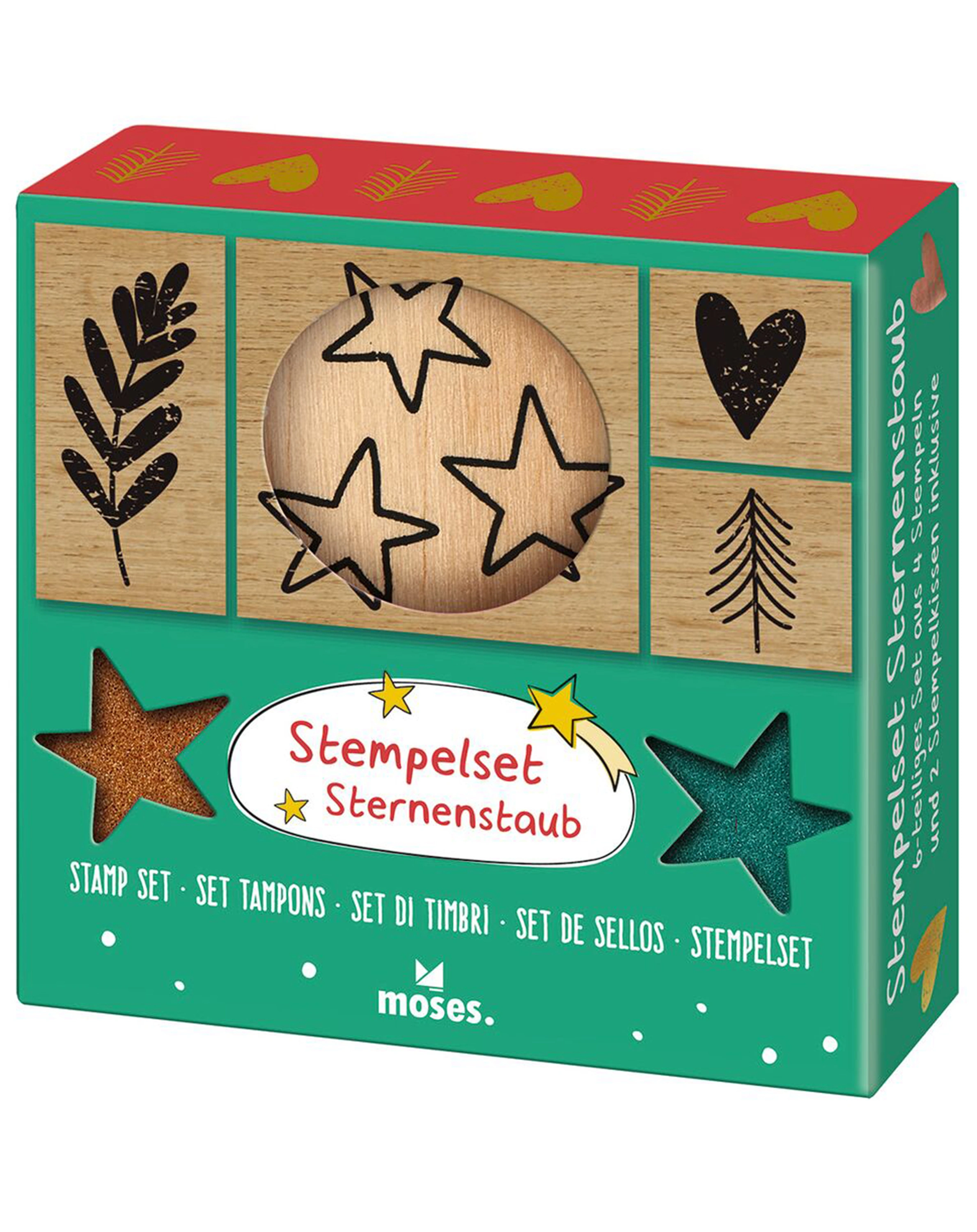 Stempelset STERNENSTAUB 6-teilig