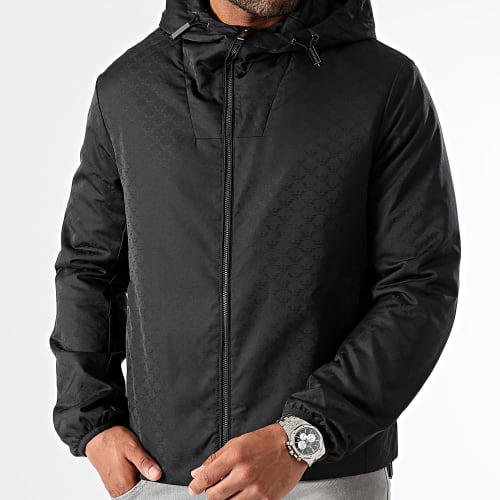 Veste Zippée Capuche 8N1BN4 Noir