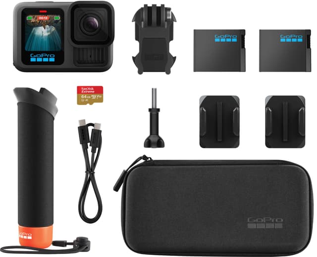 GoPro HERO13 actionkamerasæt (sort)