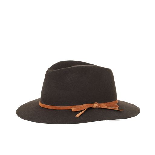 MJM Claudia Hat, Brown, L