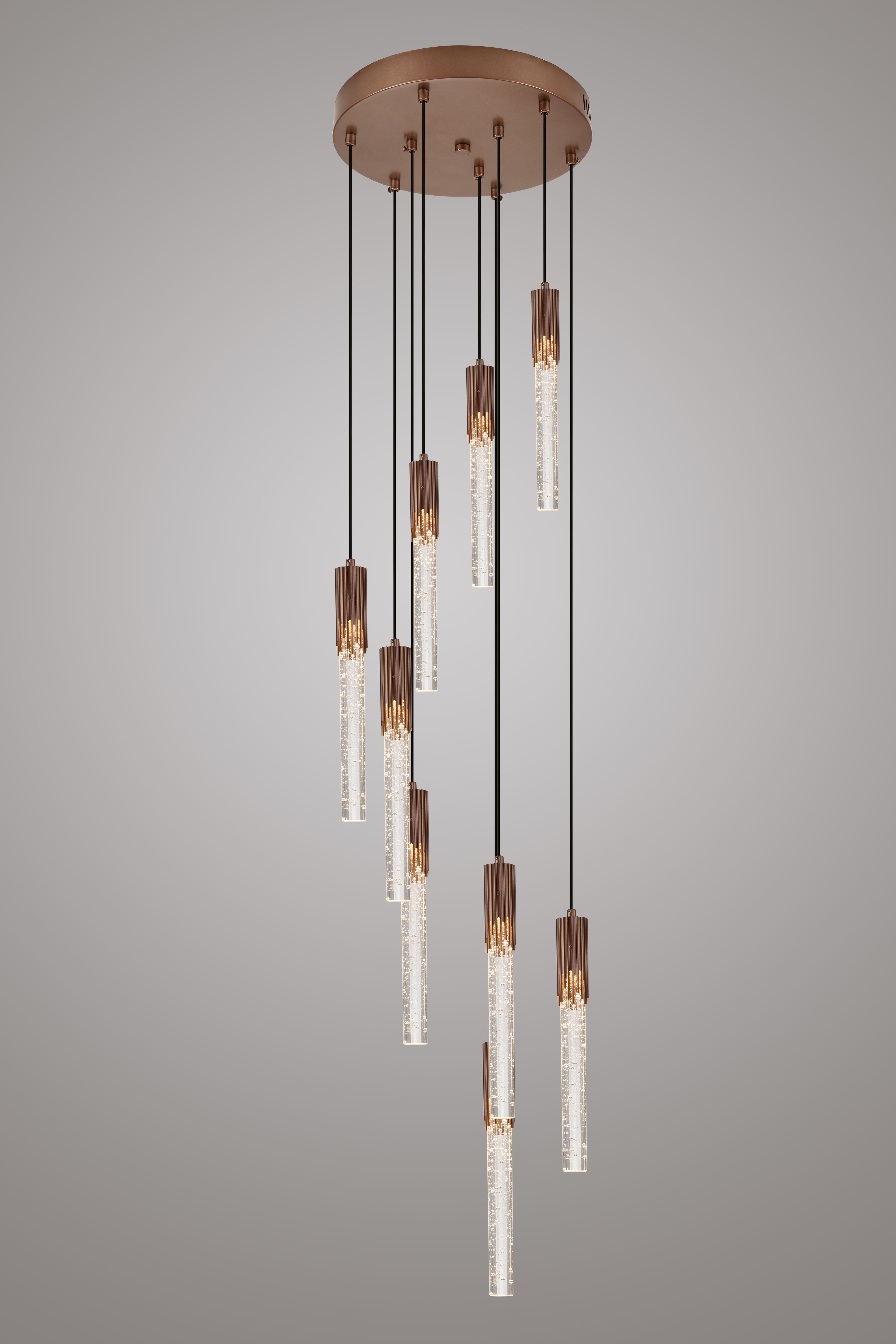 Hanglamp 9-lichts Maud ⌀30  x H150 cm