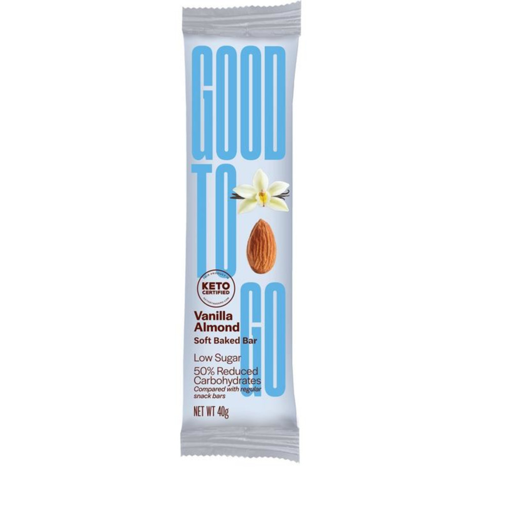 6x Goodtogo Vanille Amandel 40 gr