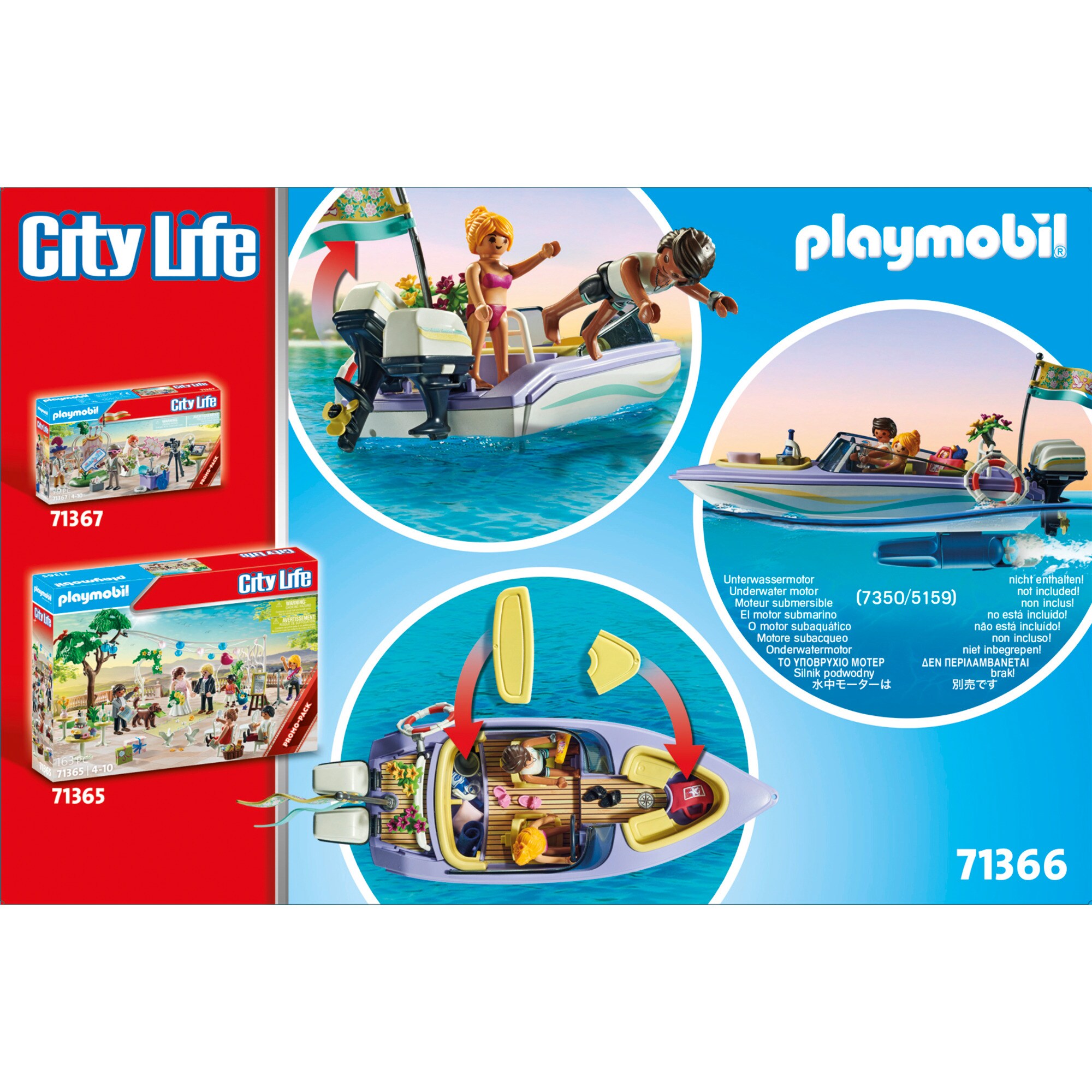 PLAYMOBIL Konstruktionsspielzeug City Life Hochzeitsreise