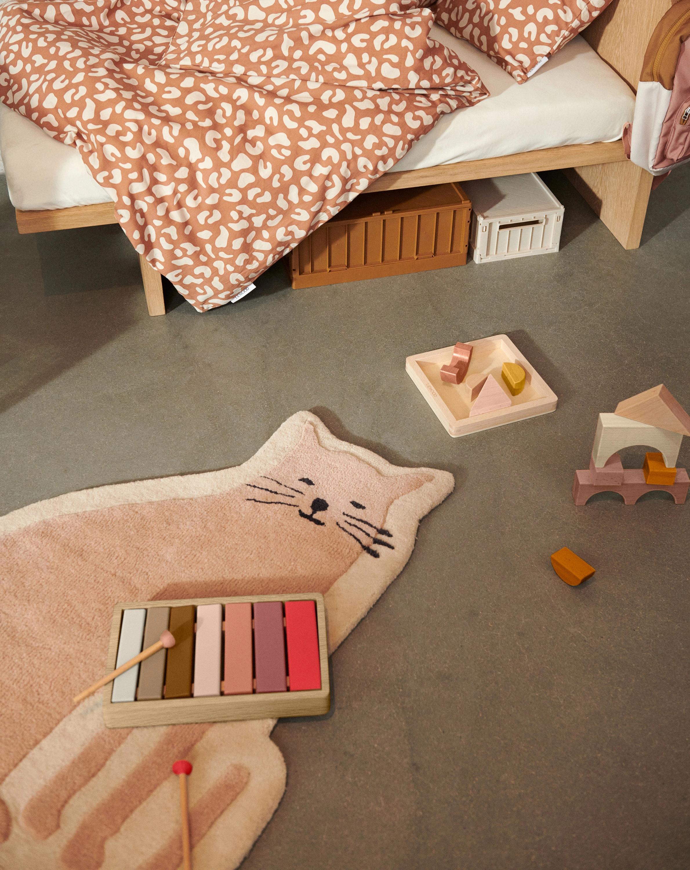 Teppich CAT (78x90) in rose