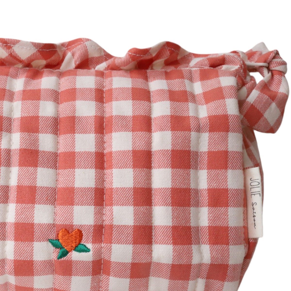Trousse de toilette vichy - La petite poule rousse Jolie saison