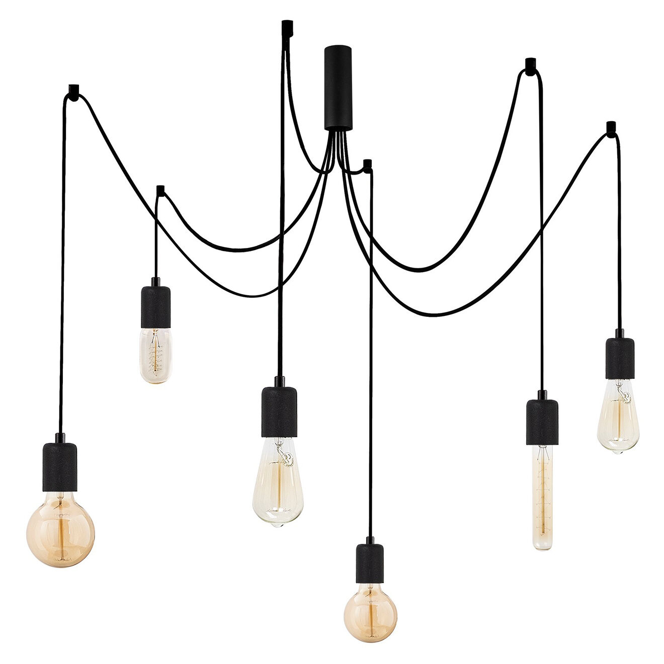 Sheen Suspension Kabluni noire - 126x126x102 cm