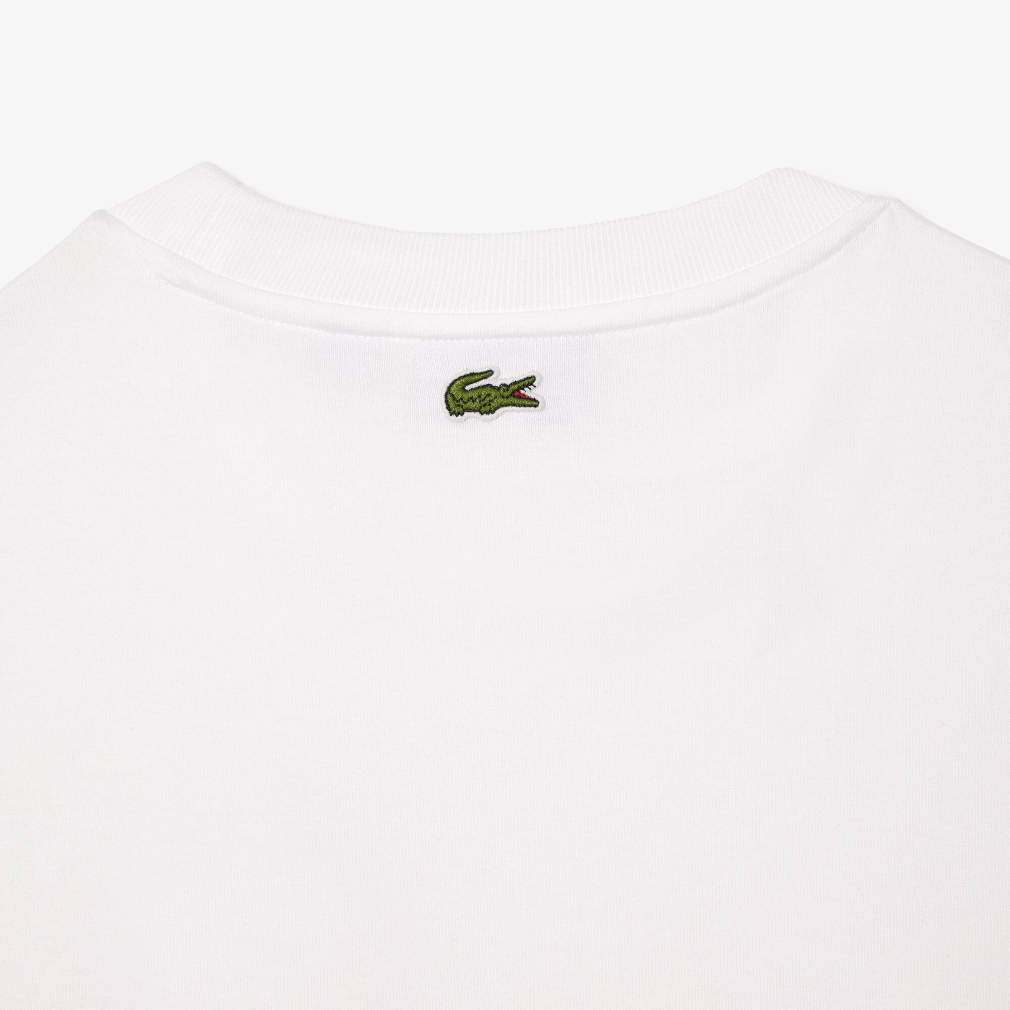 T-shirt regular fit avec crocodiles iconiques T-Shirts - Blanc - Lacoste - Homme