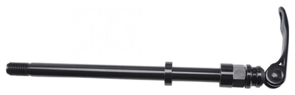 BLOCAGE VTT AR AXE TRAVERSANT POUR REMORQUE COMP SHIMANO 12MM ENTRAXE 142/148MM P1.5 NOIR
