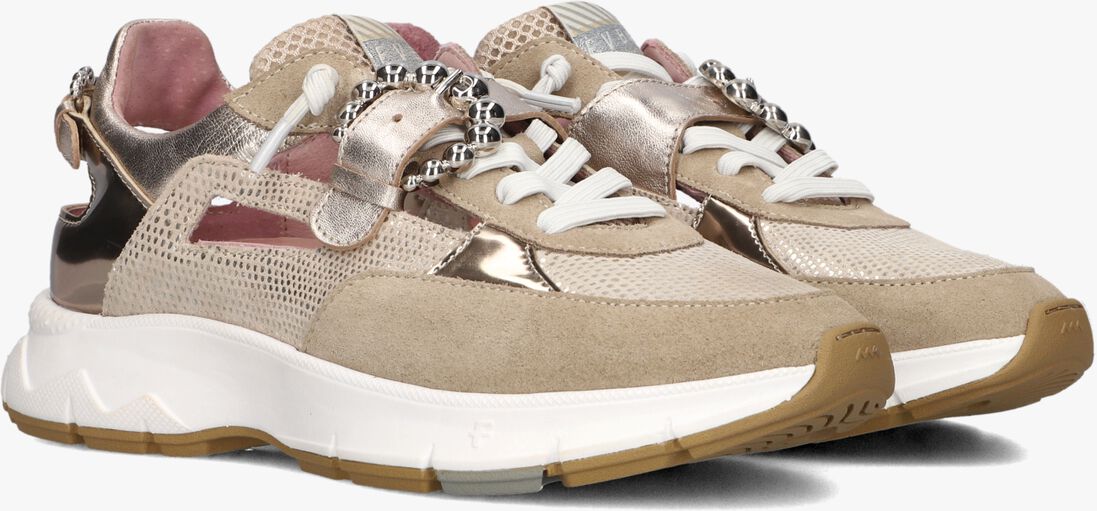 goudkleurig floris van bommel lage sneakers sfw-10155 daysi