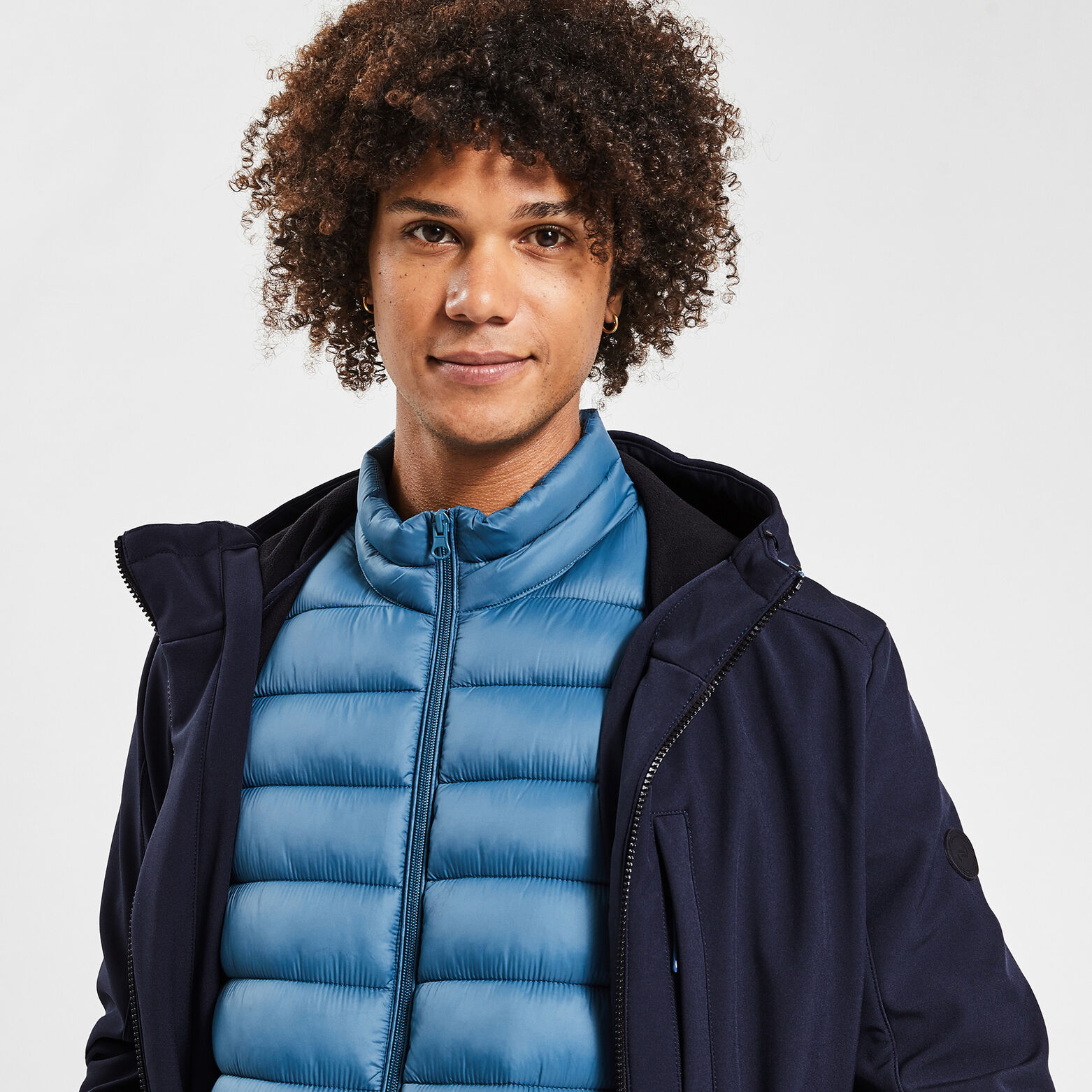Blouson 3 en 1 Bleu