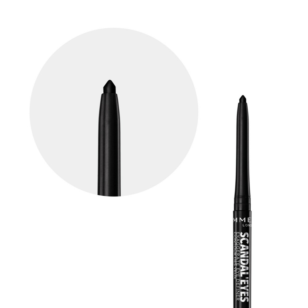 Rimmel Exaggerate Eye Definer Eyeliner 001 Black1 gr