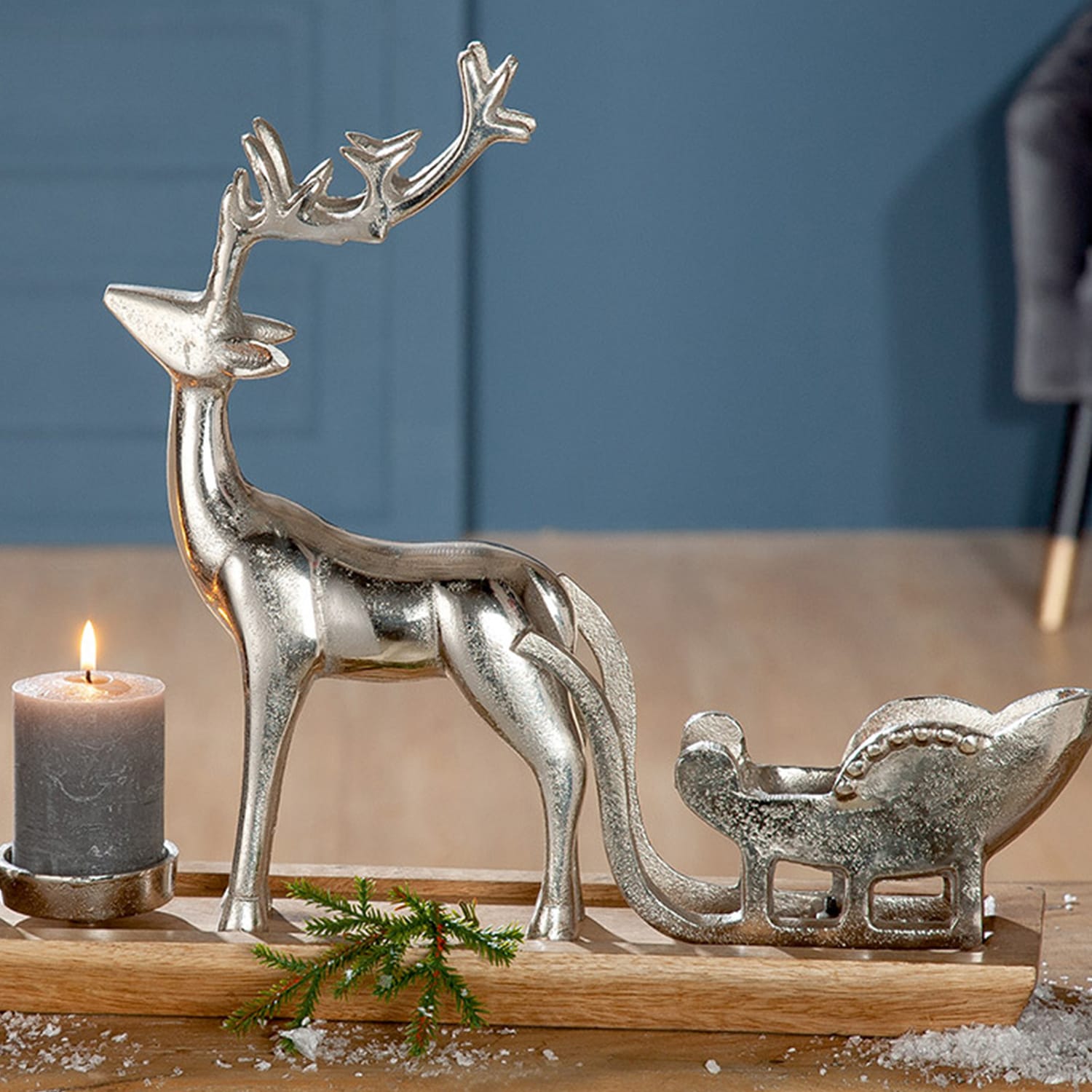 GILDE Kerzenständer »Adventsleuchter  4flm., H.37 cm«