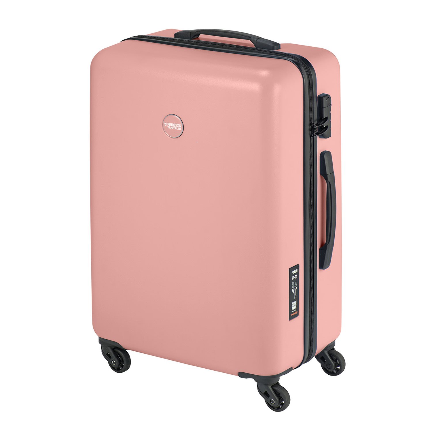 Princess Traveller PT-01 Medium Trolley peony pink