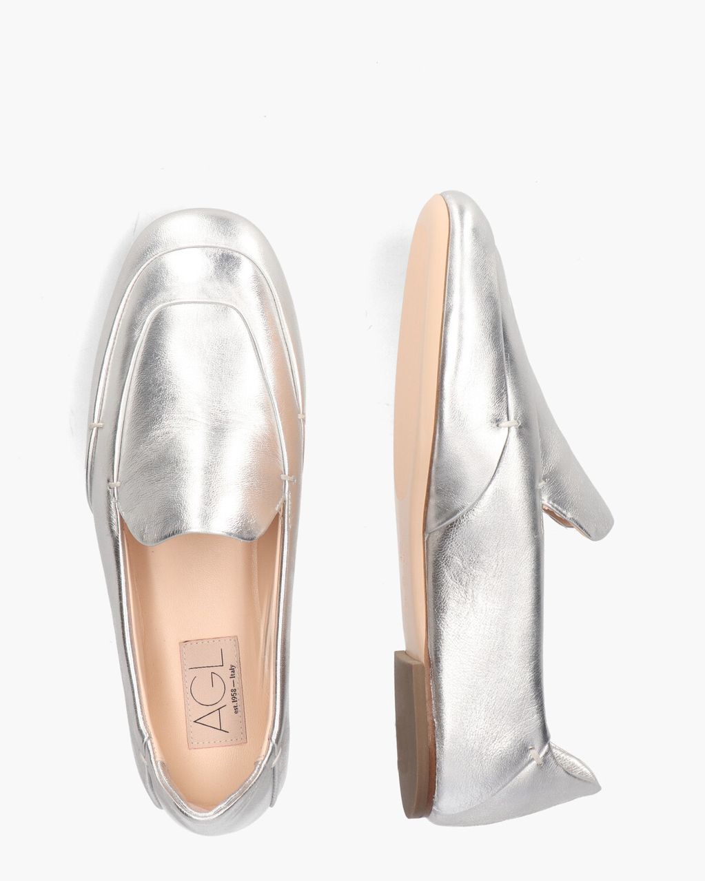 AGL Dana Zilver Damesloafers